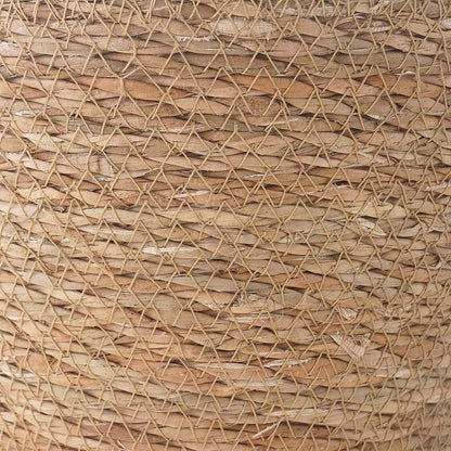 vidaXL Seagrass Plant Baskets 3 pcs Natural Ø26 x 19 cm 100% Seagrass