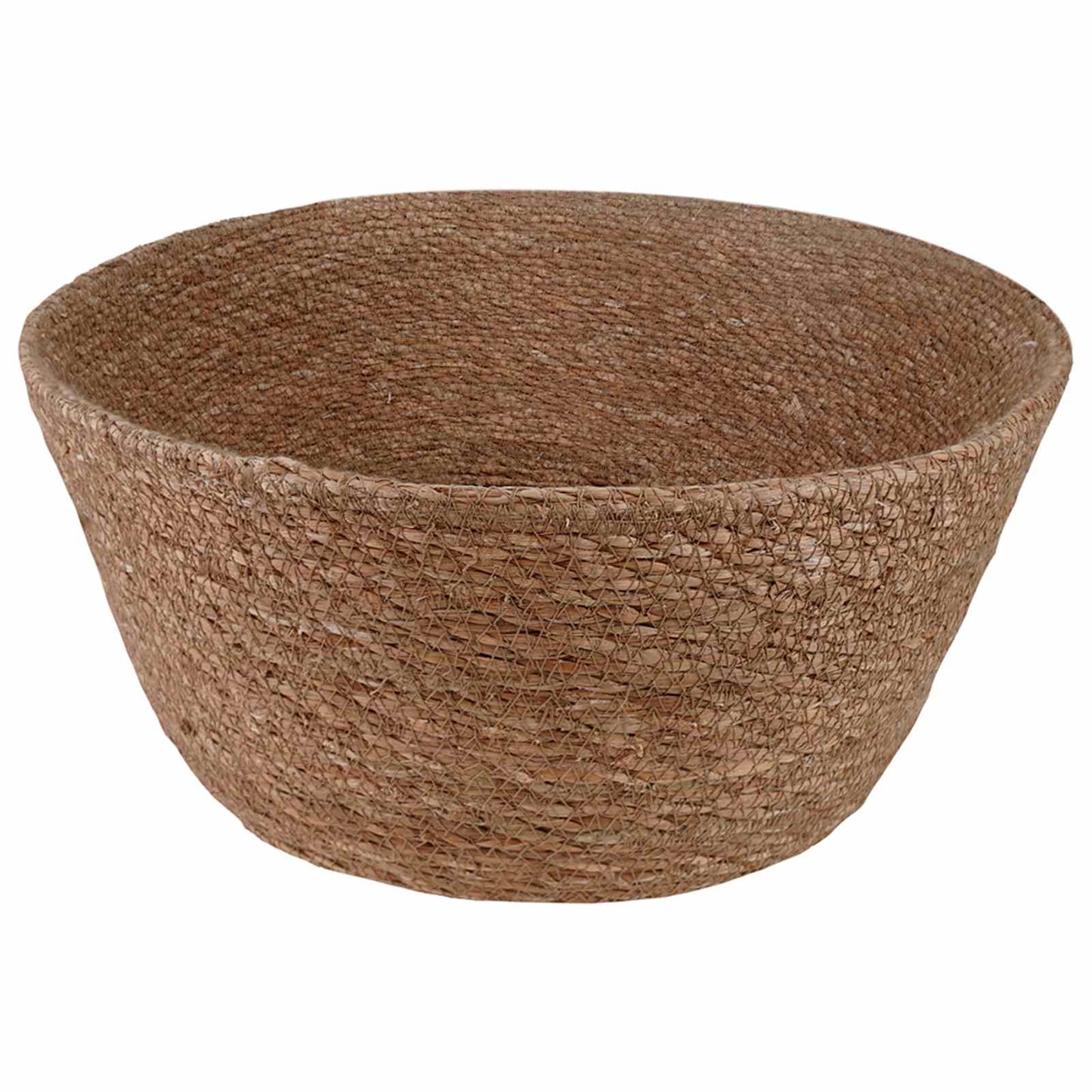 vidaXL Plant Pot with Handles Natural Ø 32 x 32 cm 100% Seagrass