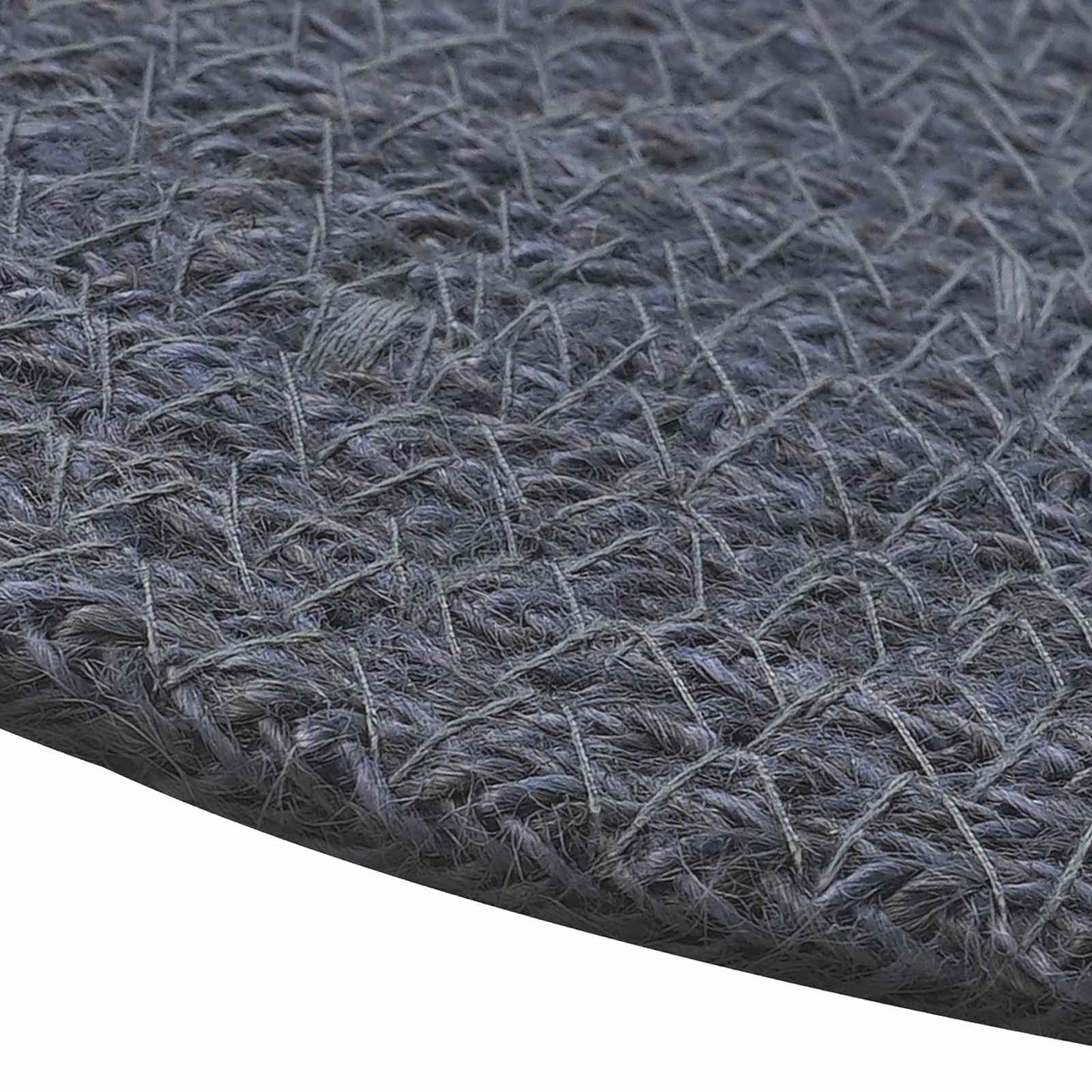 vidaXL Jute Placemets 4 pcs Dark grey 100% Tossa Jute