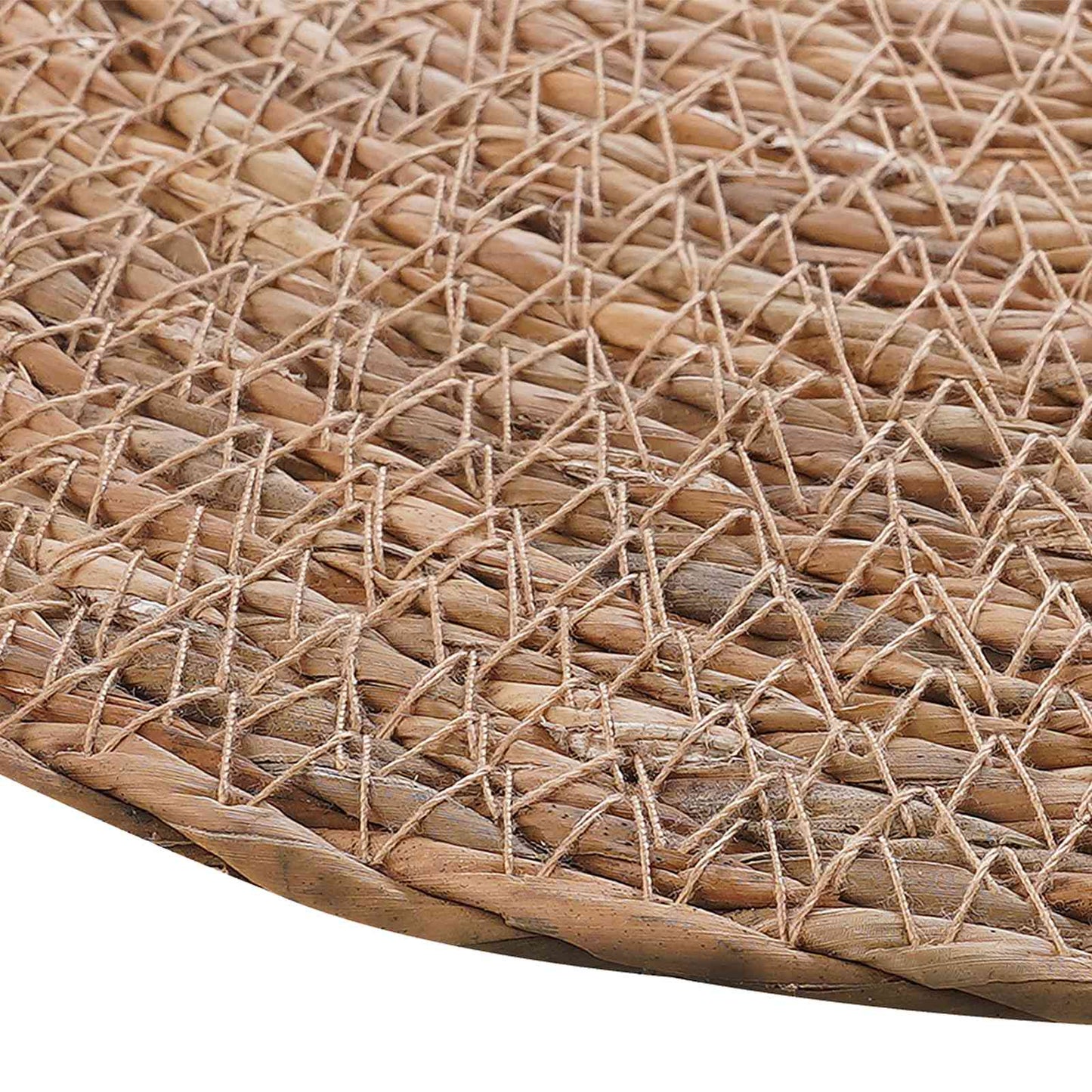vidaXL Seagrass Placemets 6 pcs Natural 100% Seagrass