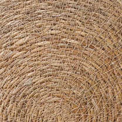 vidaXL Seagrass Placemets 12 pcs Natural 100% Seagrass