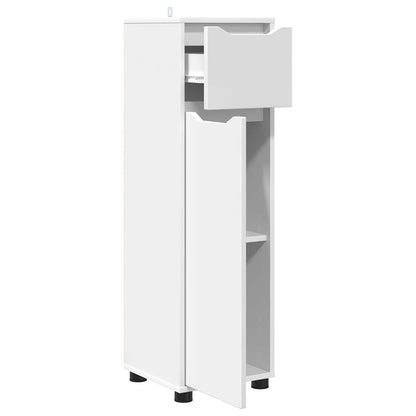 vidaXL Bathroom Cabinet White 30.5 x 30 x 101 cm Engineered Wood