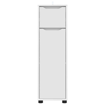 vidaXL Bathroom Cabinet White 30.5 x 30 x 101 cm Engineered Wood