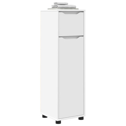 vidaXL Bathroom Cabinet White 30.5 x 30 x 101 cm Engineered Wood