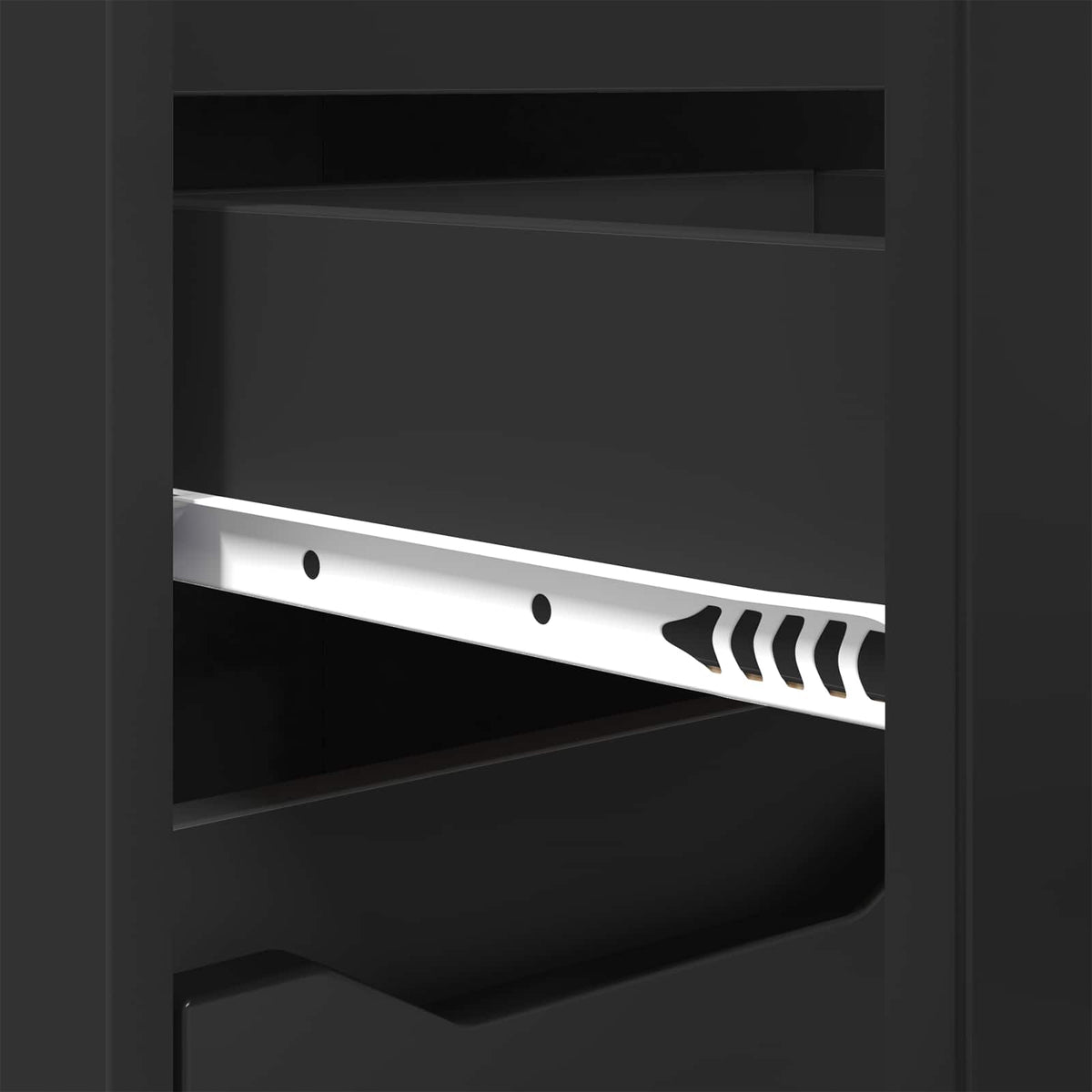 vidaXL Bathroom Cabinet Black 30.5 x 30 x 101 cm Engineered Wood