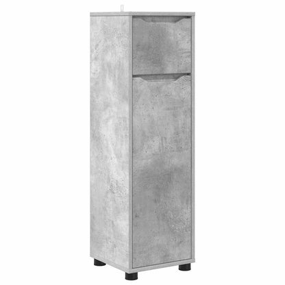 vidaXL Bathroom Cabinet Concrete Grey 30.5 x 30 x 101 cm