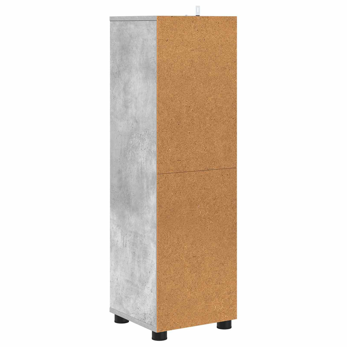 vidaXL Bathroom Cabinet Concrete Grey 30.5 x 30 x 101 cm