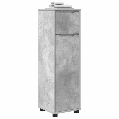 vidaXL Bathroom Cabinet Concrete Grey 30.5 x 30 x 101 cm