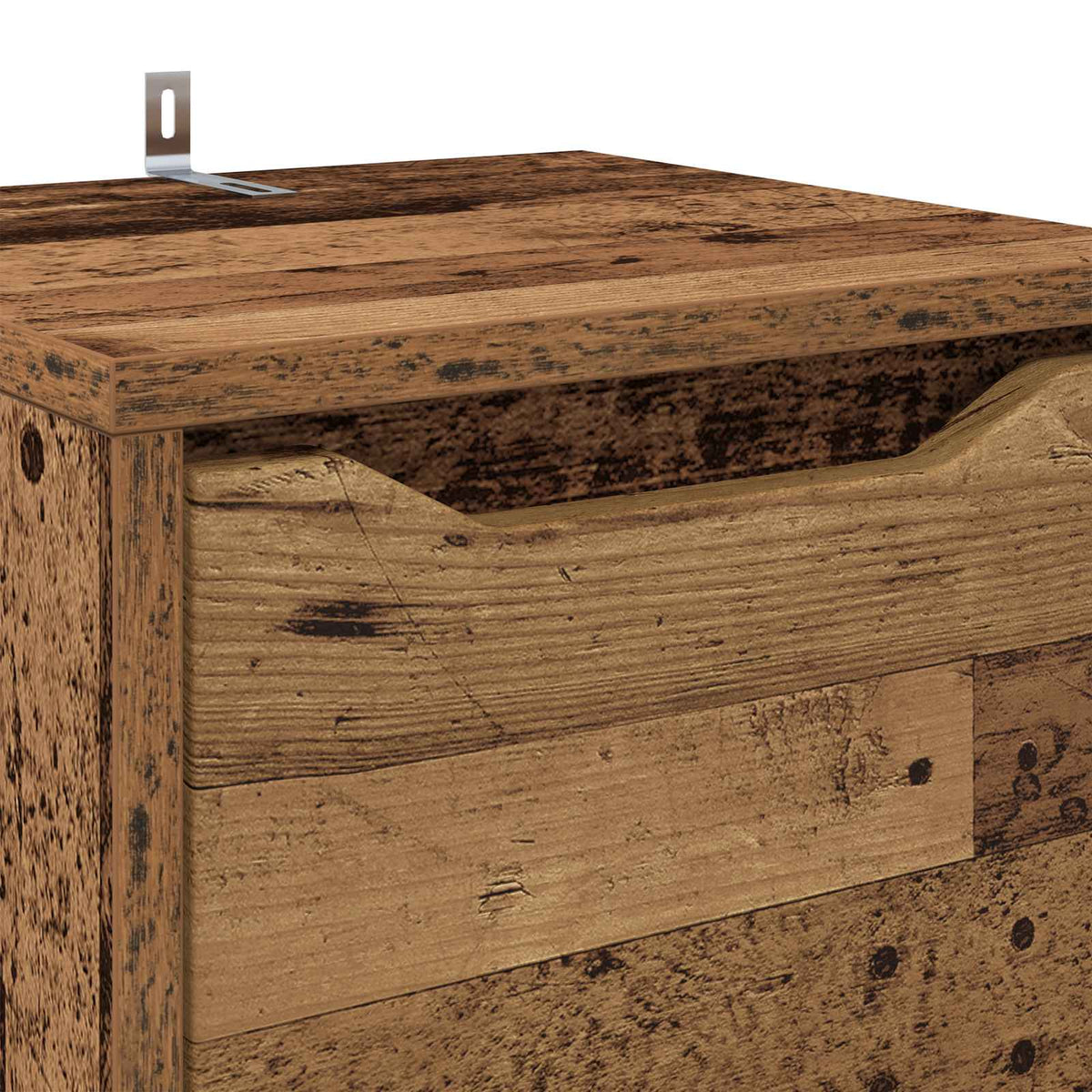 vidaXL Bathroom Cabinet Old Wood 30.5 x 30 x 101 cm Engineered Wood