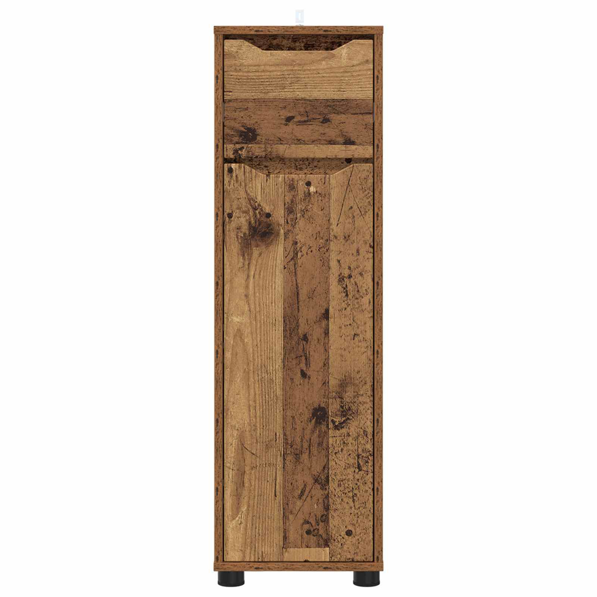 vidaXL Bathroom Cabinet Old Wood 30.5 x 30 x 101 cm Engineered Wood