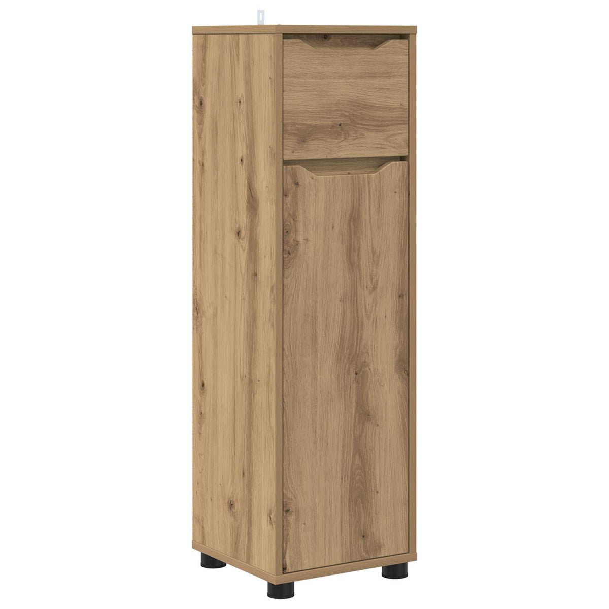 vidaXL Bathroom Cabinet Artisan Oak 30.5 x 30 x 101 cm Engineered Wood
