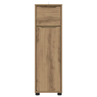 vidaXL Bathroom Cabinet Artisan Oak 30.5 x 30 x 101 cm Engineered Wood
