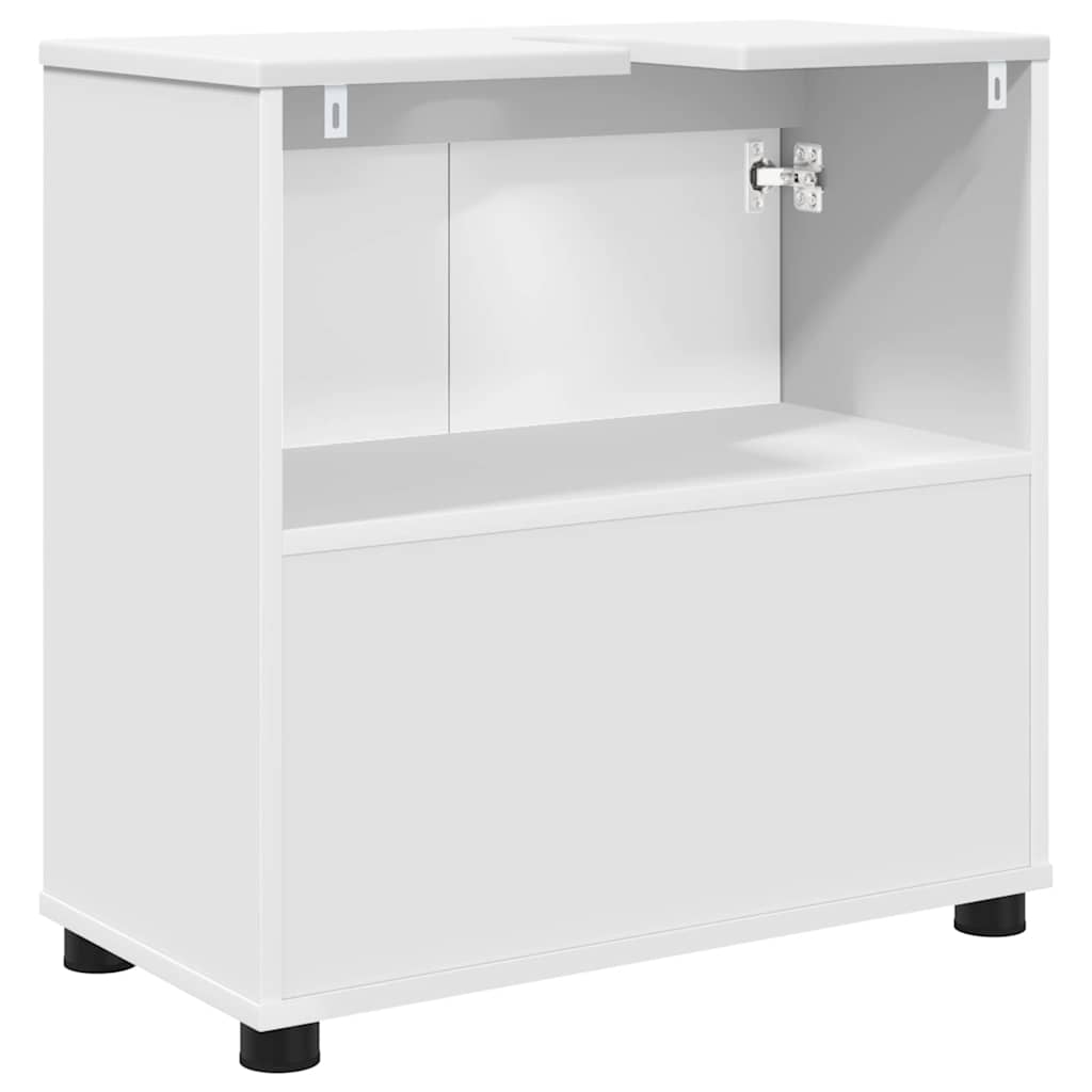 vidaXL Bathroom Basin Cabinet White 60 x 30 x 60 cm Engineered Wood