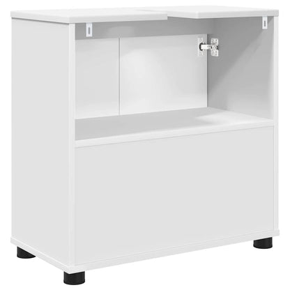 vidaXL Bathroom Basin Cabinet White 60 x 30 x 60 cm Engineered Wood