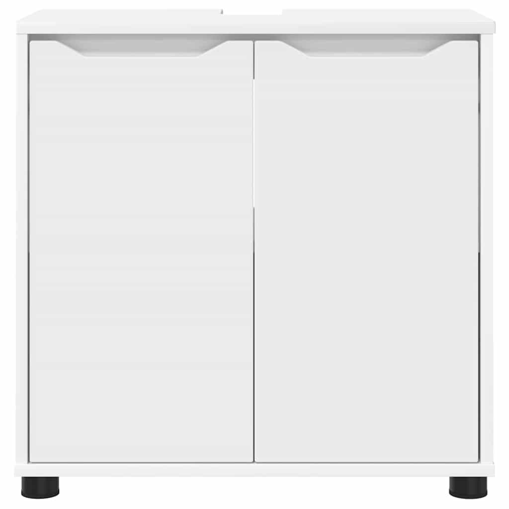 vidaXL Bathroom Basin Cabinet White 60 x 30 x 60 cm Engineered Wood