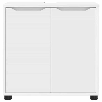 vidaXL Bathroom Basin Cabinet White 60 x 30 x 60 cm Engineered Wood