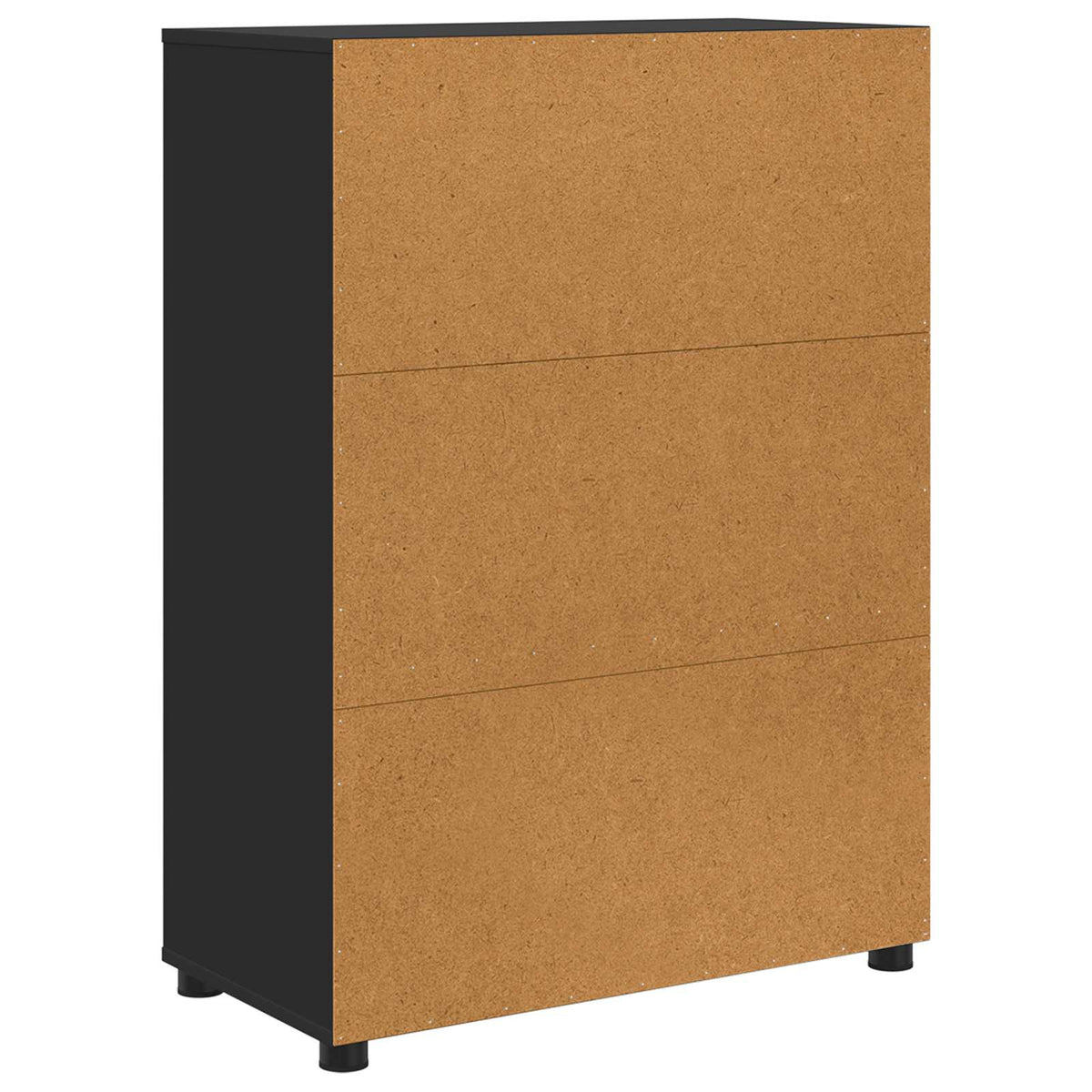 vidaXL Bathroom Cabinet Black 72.5 x 36.5 x 100 cm Engineered Wood