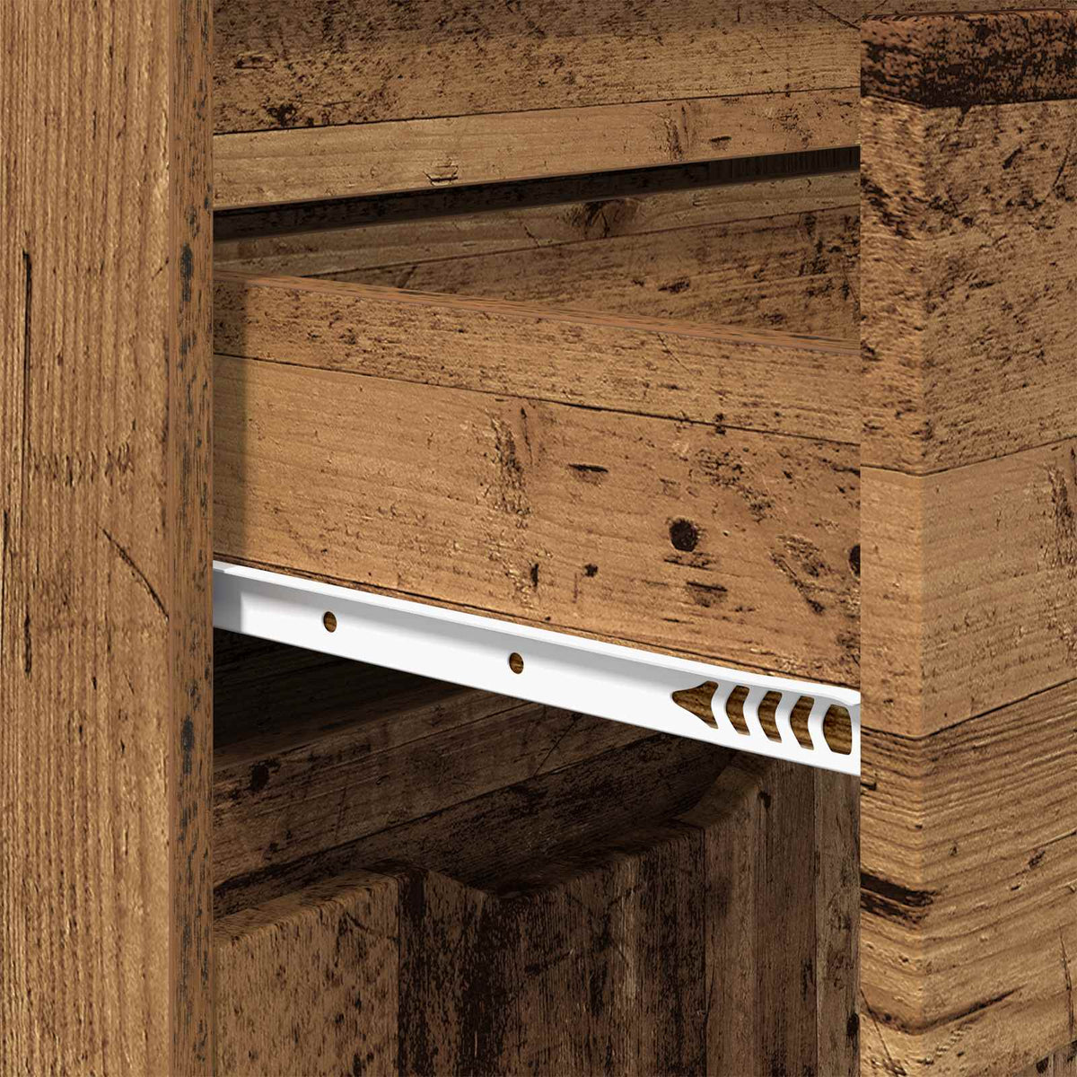 vidaXL Bathroom Cabinet Old Wood 72.5 x 36.5 x 100 cm Engineered Wood