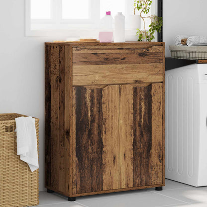 vidaXL Bathroom Cabinet Old Wood 72.5 x 36.5 x 100 cm Engineered Wood