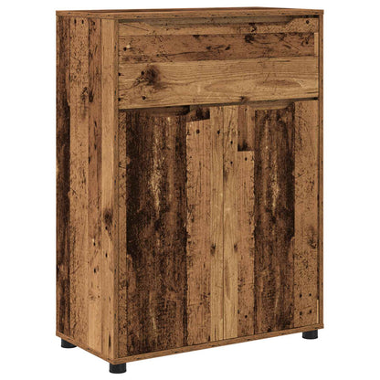 vidaXL Bathroom Cabinet Old Wood 72.5 x 36.5 x 100 cm Engineered Wood