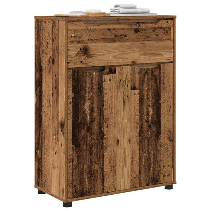 vidaXL Bathroom Cabinet Old Wood 72.5 x 36.5 x 100 cm Engineered Wood