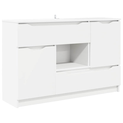 vidaXL Sideboard White 100 x 30 x 65.6 Engineered Wood