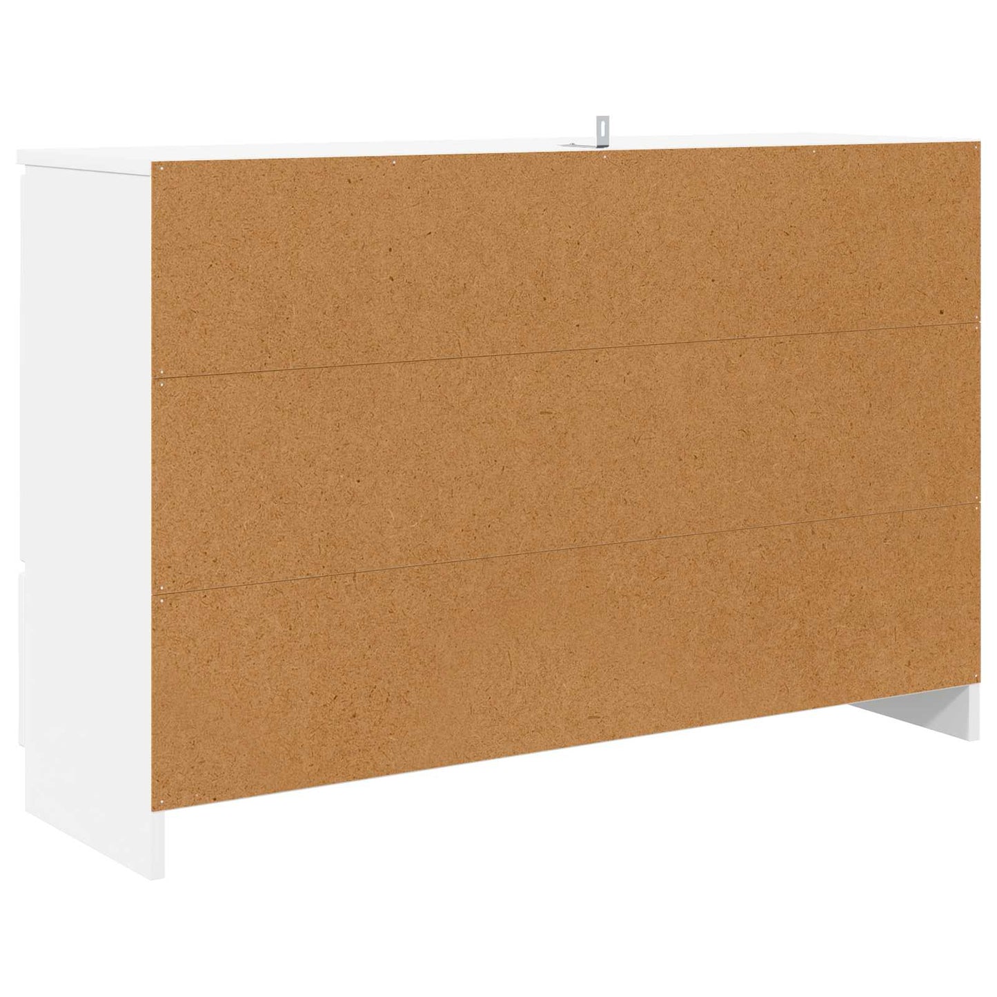 vidaXL Sideboard with Drawer White 100 x 30 x 65.6 Engineered Wood