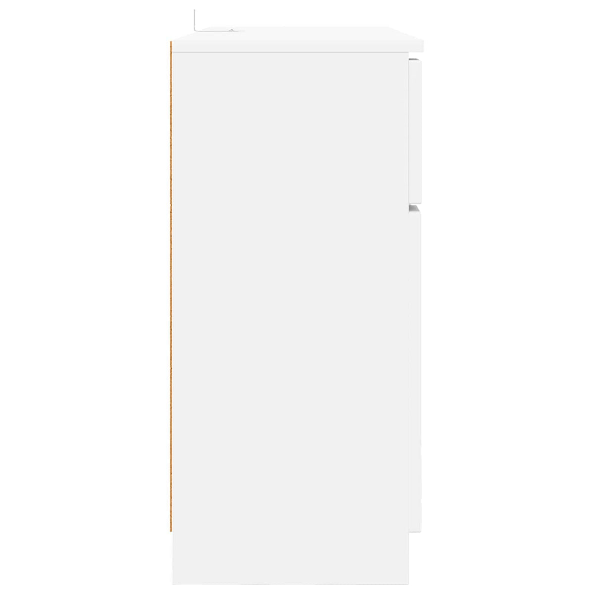 vidaXL Sideboard White 100 x 30 x 65.6 Engineered Wood