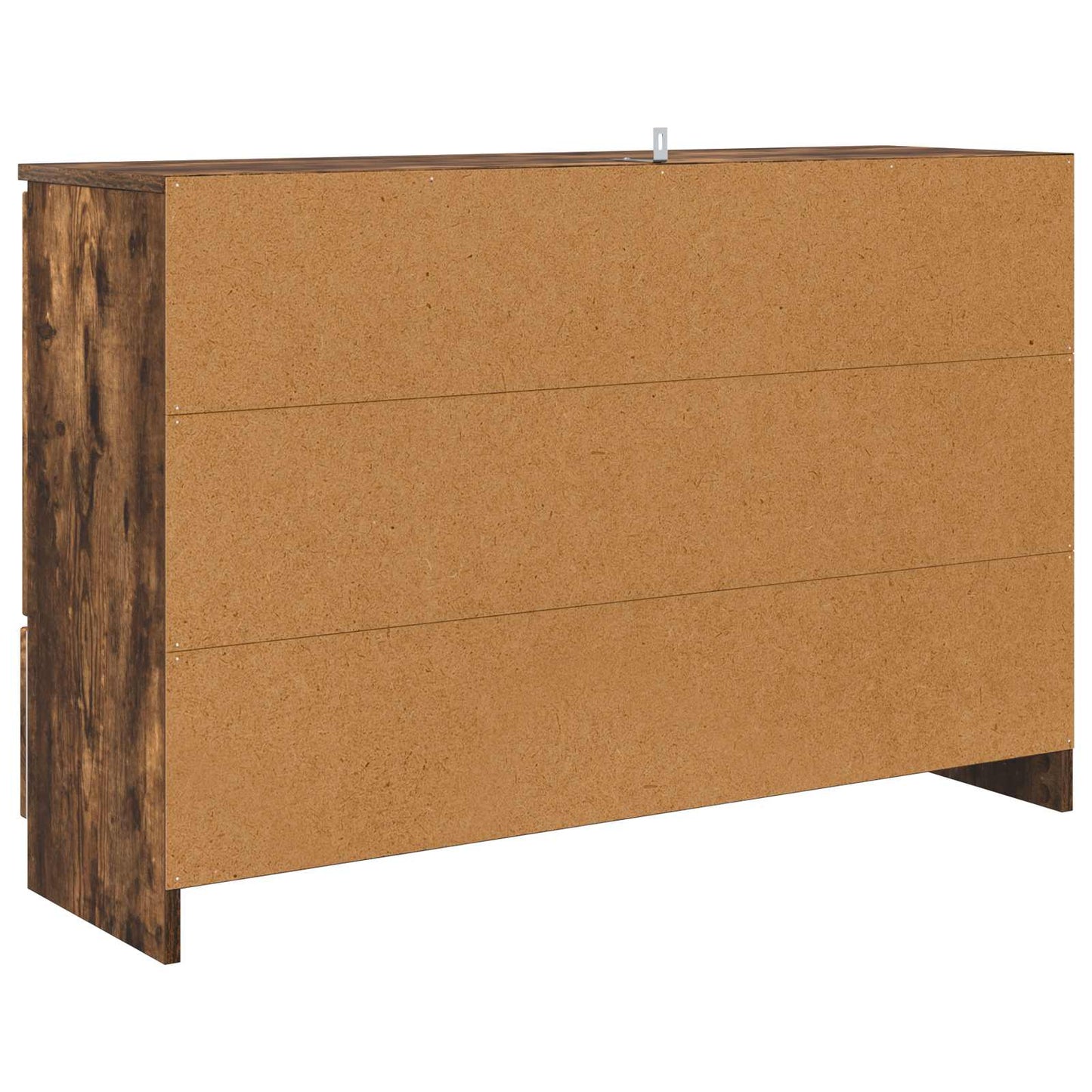 vidaXL Sideboard Smoked Oak 100 x 30 x 65.6 Engineered Wood