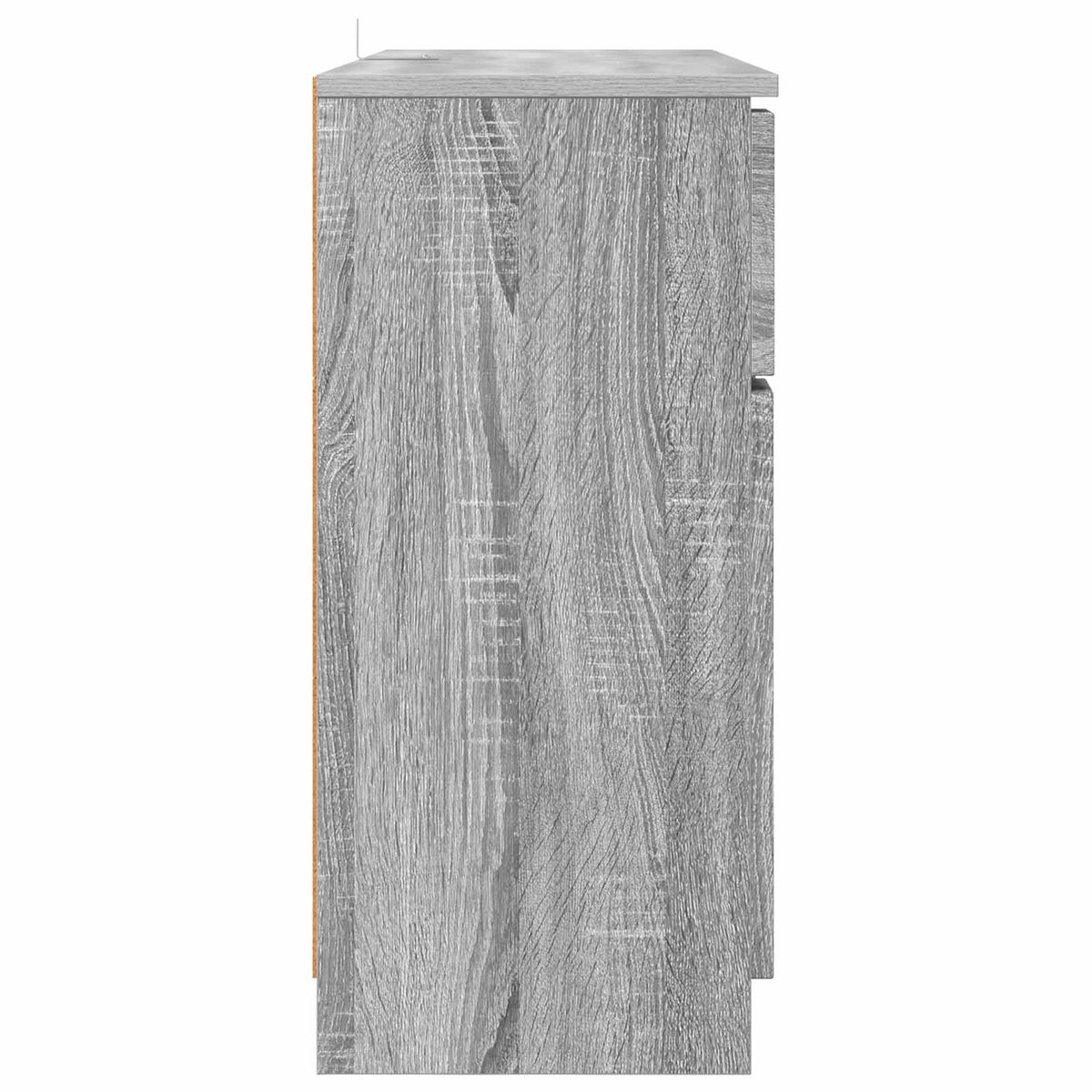 vidaXL Sideboard Grey Sonoma 100 x 30 x 65.6 Engineered Wood
