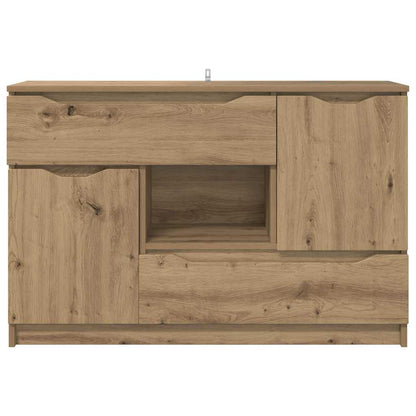 vidaXL Sideboard Artisan Oak 100 x 30 x 65.6 Engineered Wood