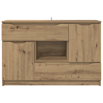 vidaXL Sideboard Artisan Oak 100 x 30 x 65.6 Engineered Wood