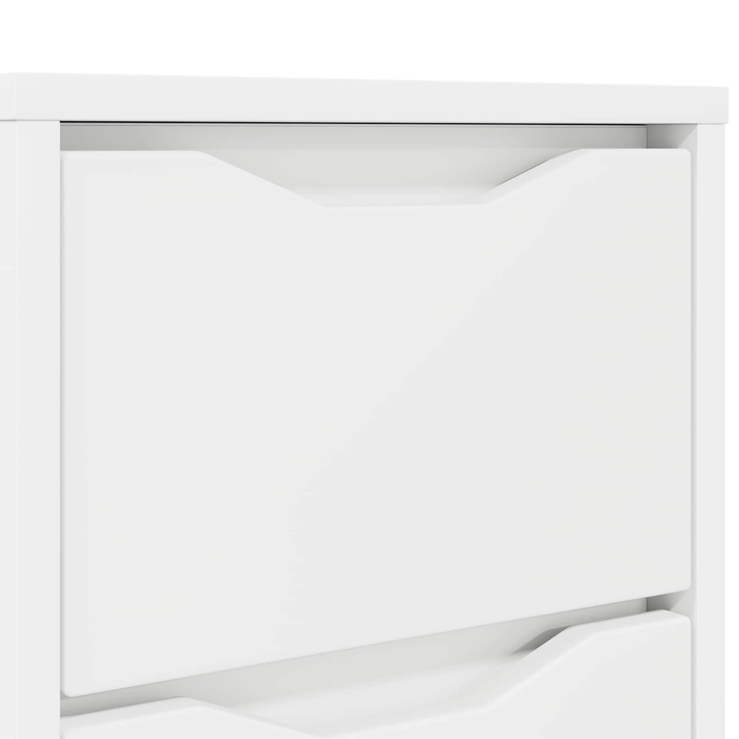vidaXL Bedside Tables 2 pcs White 30.5 x 30 x 43 cm Engineered Wood