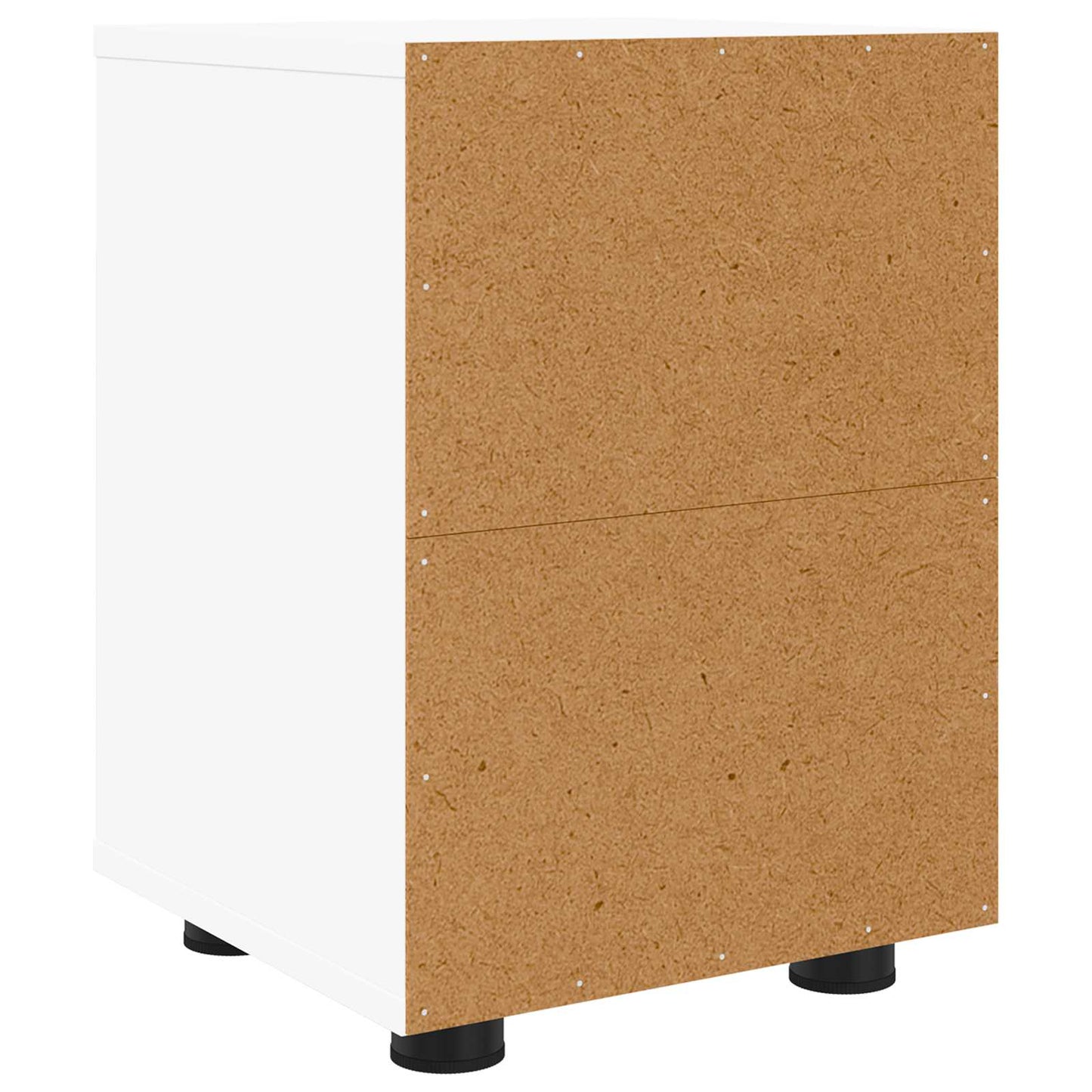 vidaXL Bedside Tables 2 pcs White 30.5 x 30 x 43 cm Engineered Wood