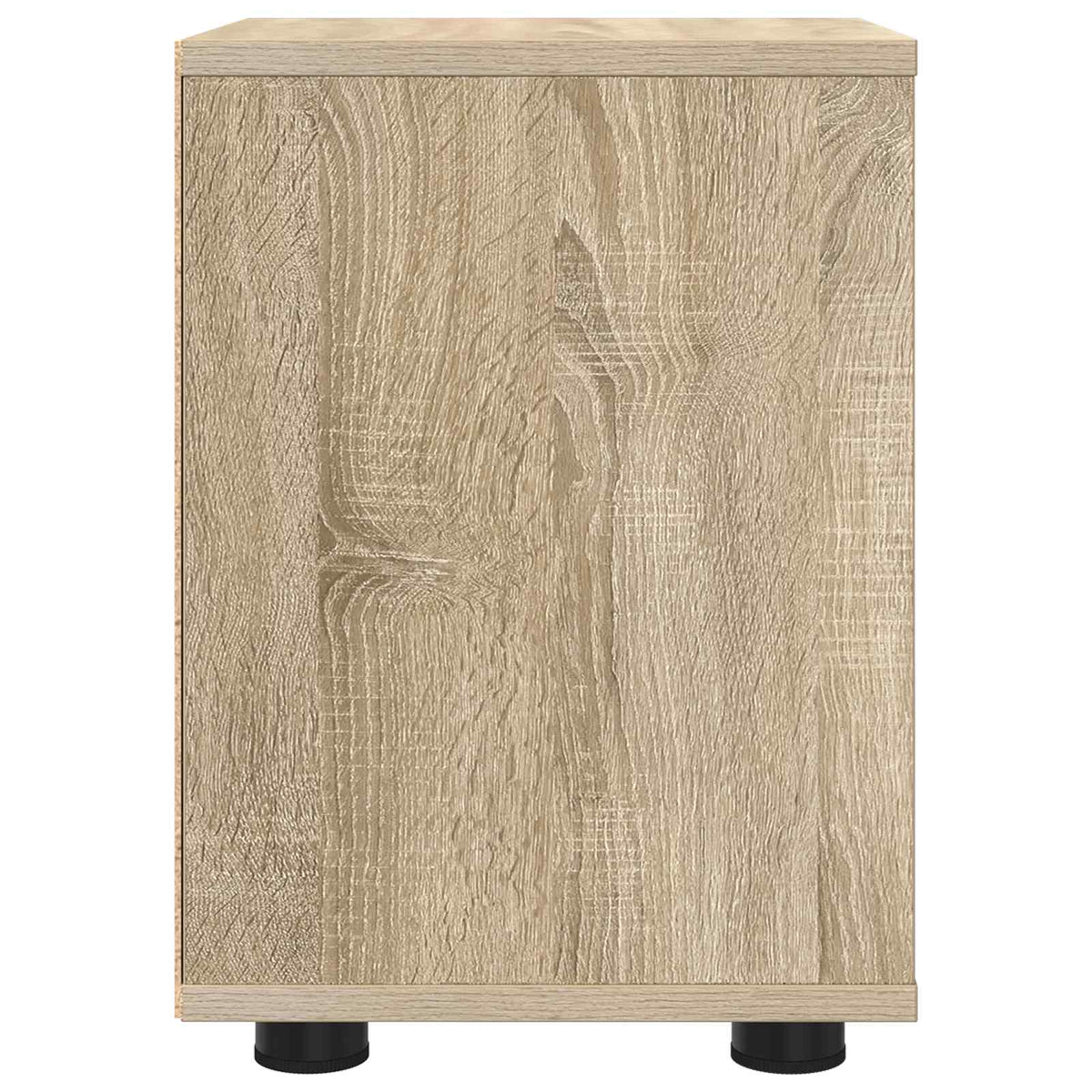 vidaXL Bedside Table Sonoma Oak 30.5 x 30 x 43 cm Engineered Wood