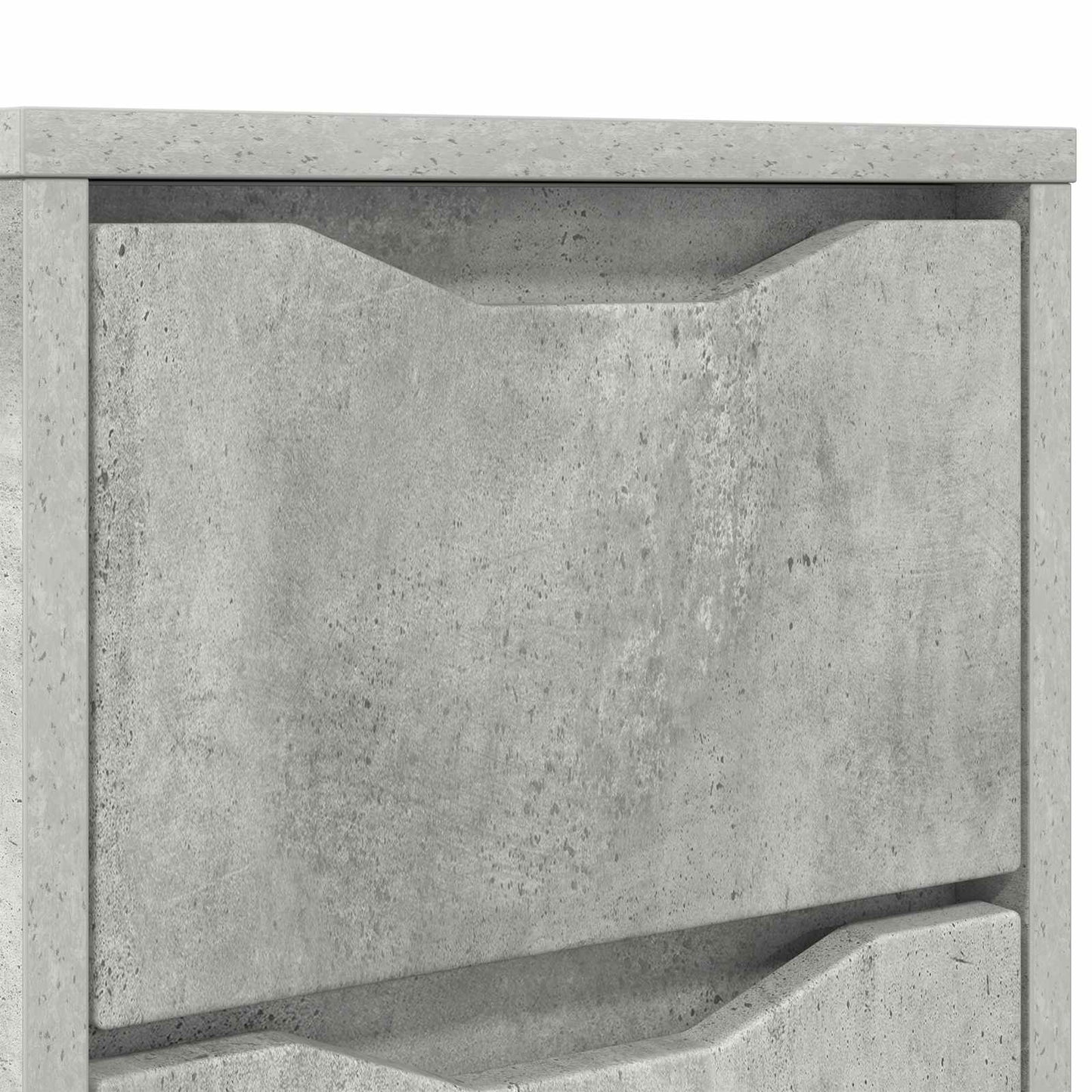 vidaXL Bedside Tables 2 pcs Concrete Grey 30.5 x 30 x 43 cm
