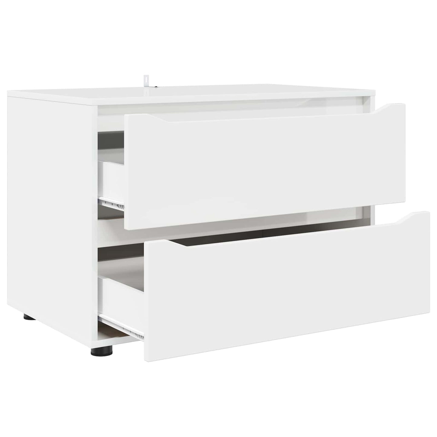 vidaXL Storage Cabinet 80 x 48 x 57 cm Engineered Wood White