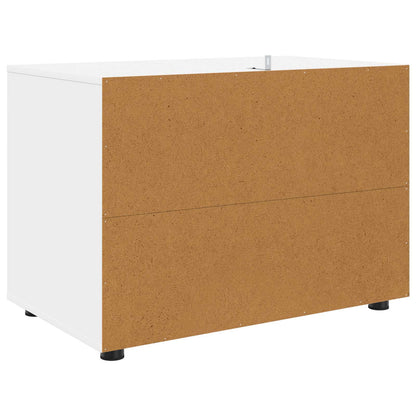 vidaXL Storage Cabinet 80 x 48 x 57 cm Engineered Wood White