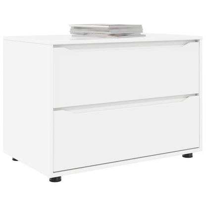vidaXL Storage Cabinet 80 x 48 x 57 cm Engineered Wood White
