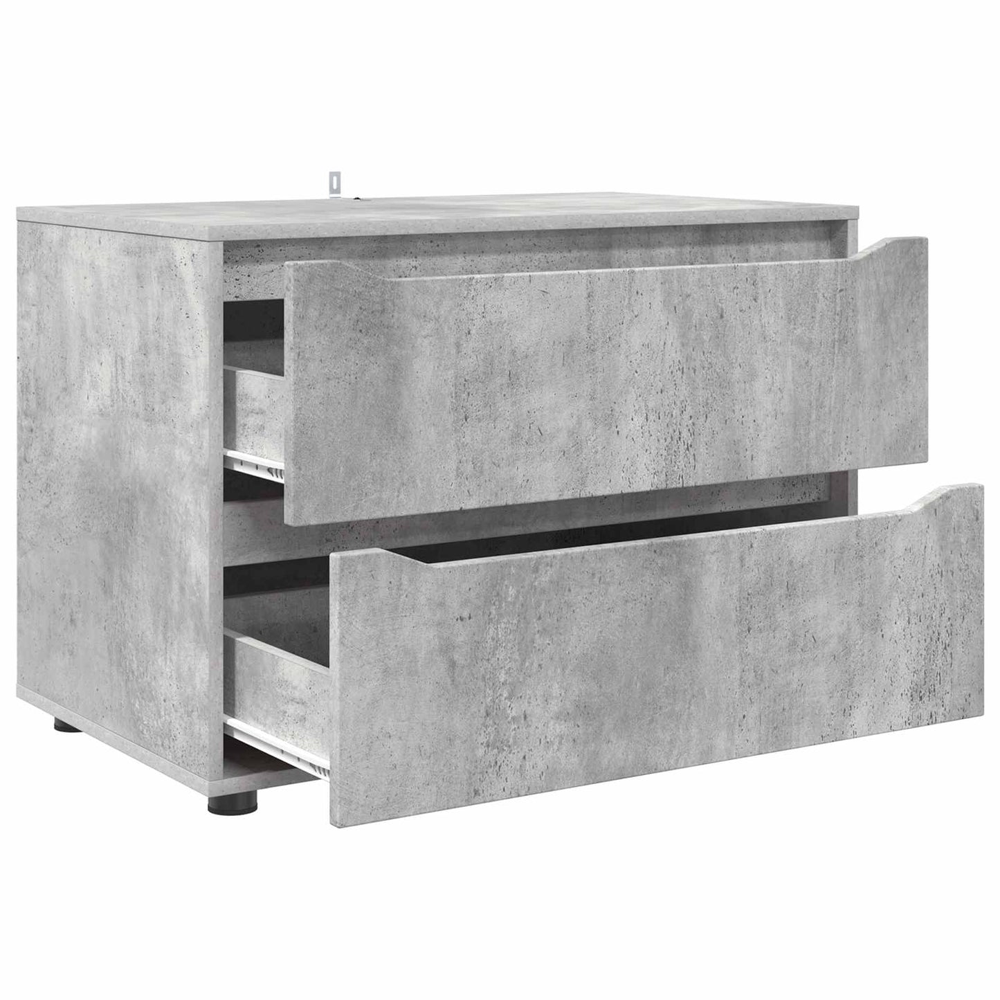 vidaXL Storage Cabinet Concrete Grey 80 x 48 x 57 cm Engineered Wood