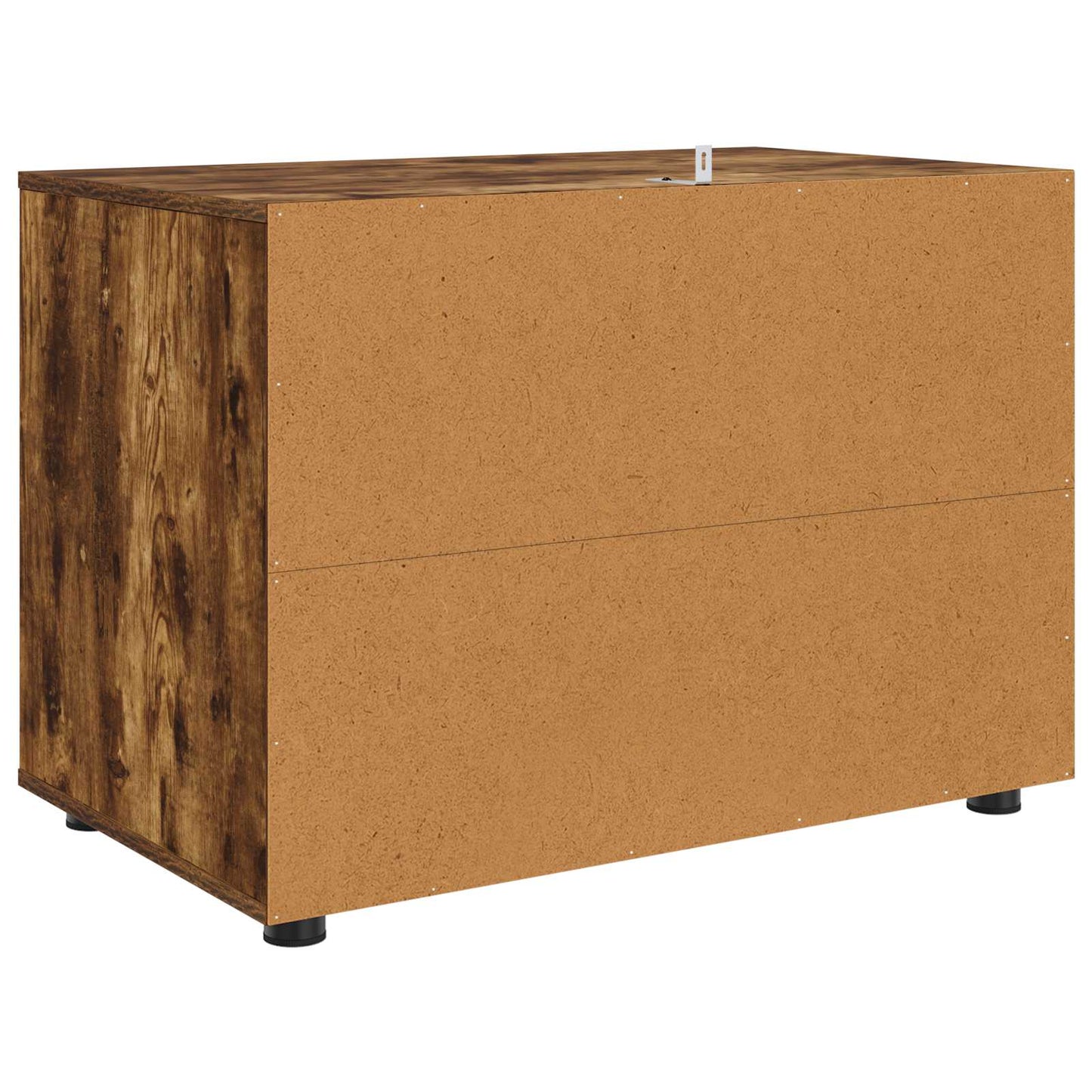 vidaXL Storage Cabinet Smoked Oak 80 x 48 x 57 cm Engineered Wood