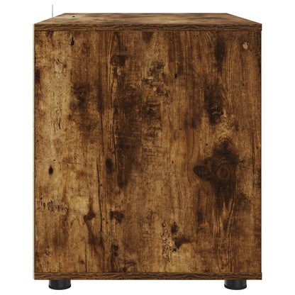 vidaXL Storage Cabinet Smoked Oak 80 x 48 x 57 cm Engineered Wood