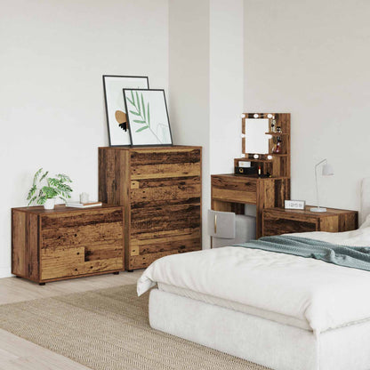 vidaXL Storage Cabinet Old Wood 80 x 48 x 57 cm Engineered Wood