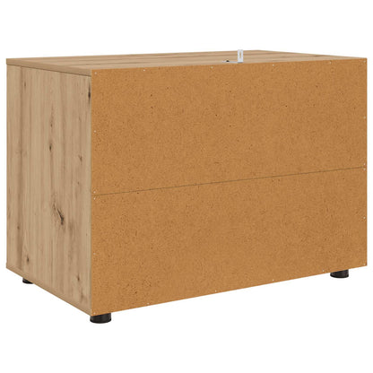 vidaXL Storage Cabinet 80 x 48 x 57 cm Engineered Wood Artisan Oak