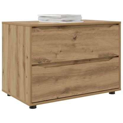 vidaXL Storage Cabinet 80 x 48 x 57 cm Engineered Wood Artisan Oak