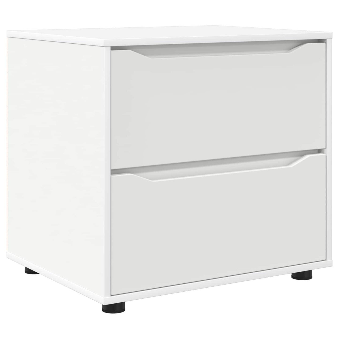 vidaXL Storage Cabinet 60 x 48 x 57 cm Engineered Wood White