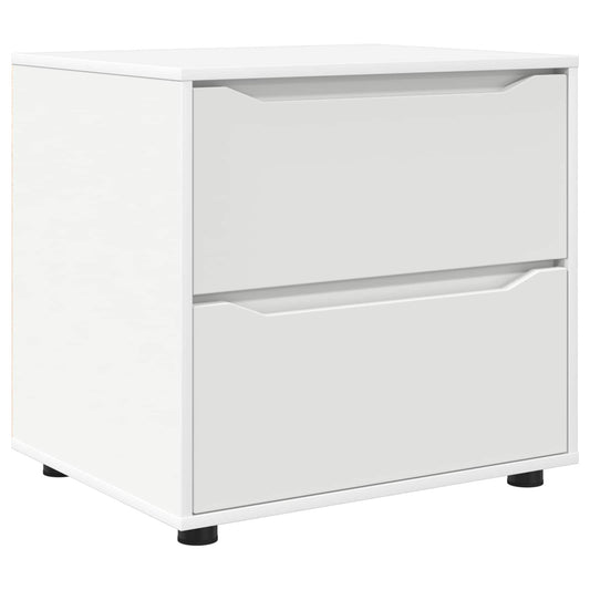 vidaXL Storage Cabinet 60 x 48 x 57 cm Engineered Wood White