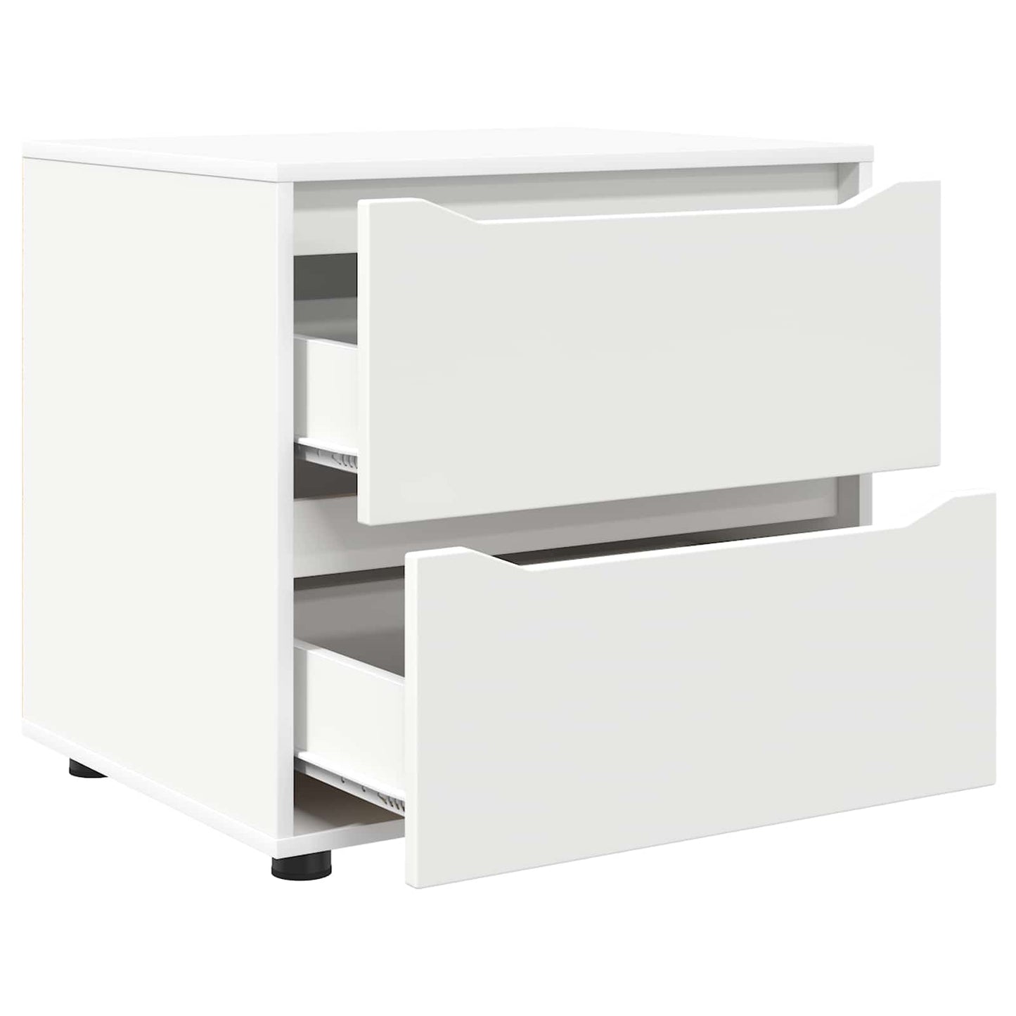 vidaXL Storage Cabinet 60 x 48 x 57 cm Engineered Wood White