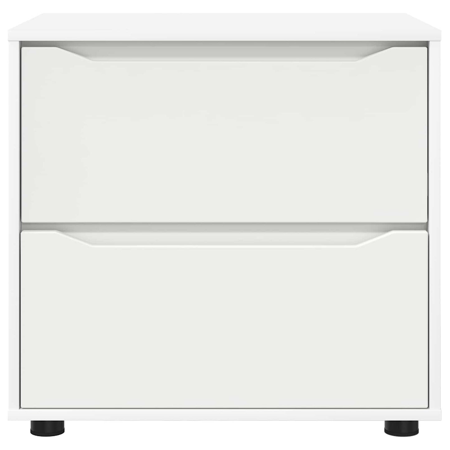 vidaXL Storage Cabinet 60 x 48 x 57 cm Engineered Wood White