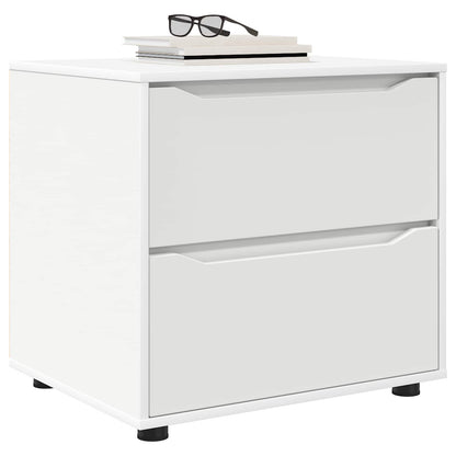 vidaXL Storage Cabinet 60 x 48 x 57 cm Engineered Wood White